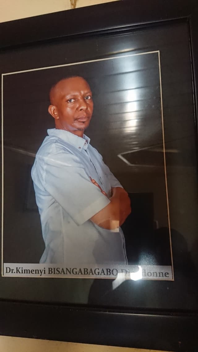 Dr Kimenyi Bisangabagabo Dieudonne
